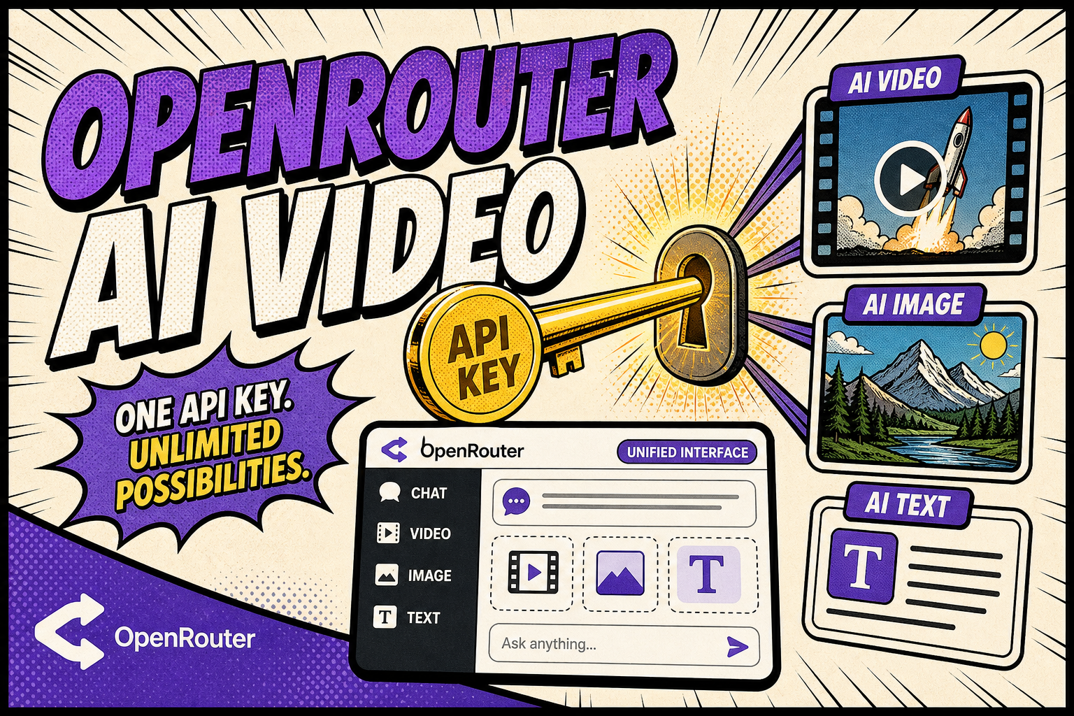 OpenRouter for AI video generation